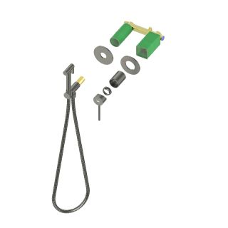 Гигиенический душ со смесителем Timo Saona 2339/13SM никель матовый